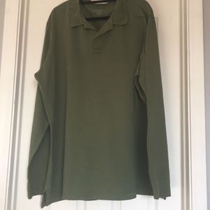 Eddie Bauer 2xl tall olive green top